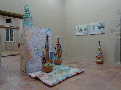 Maude Maris, Samara Scott et Octave Rimbert-Rivière, exposition Raffineries, Moly-Sabata 2015