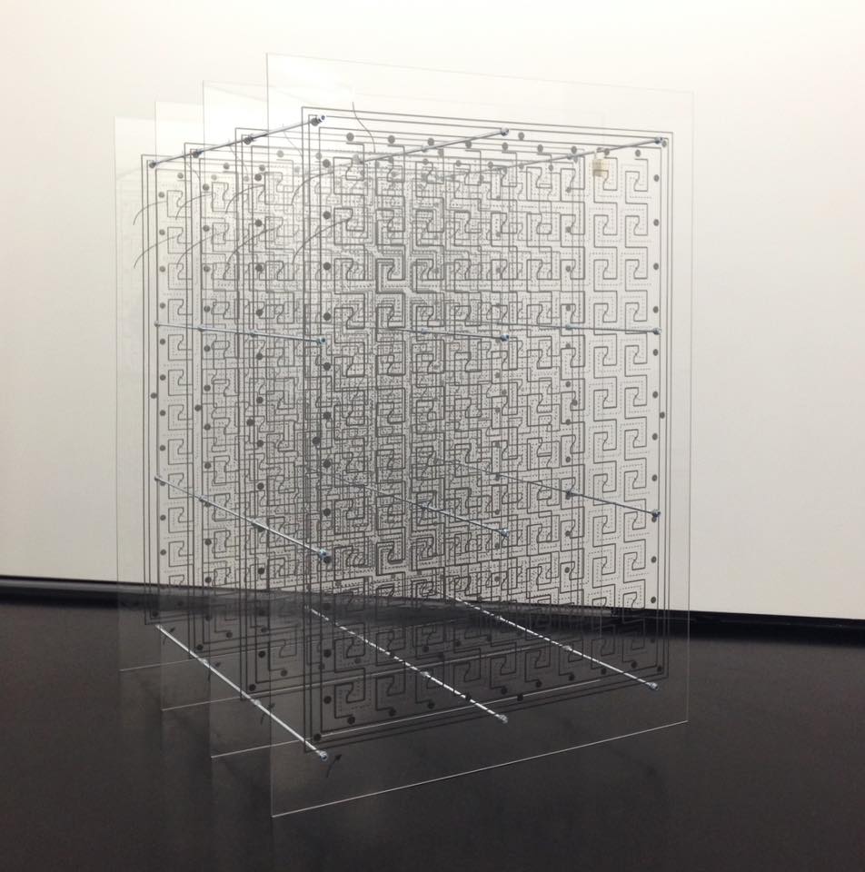 Pierre Clément, Capacitive sensing pattern, XPO Studio Gallery