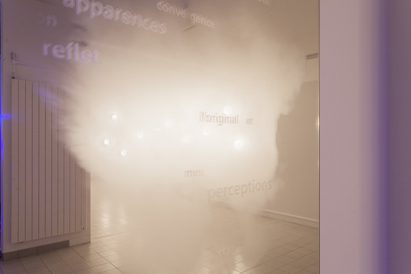 Jean Baptiste Caron Inspice 2016 185 x 130 cm Miroir, traitement anti-buée Courtesy l’artiste et galerie 22,48 m2, Paris ©Nicolas Giraud - CACC