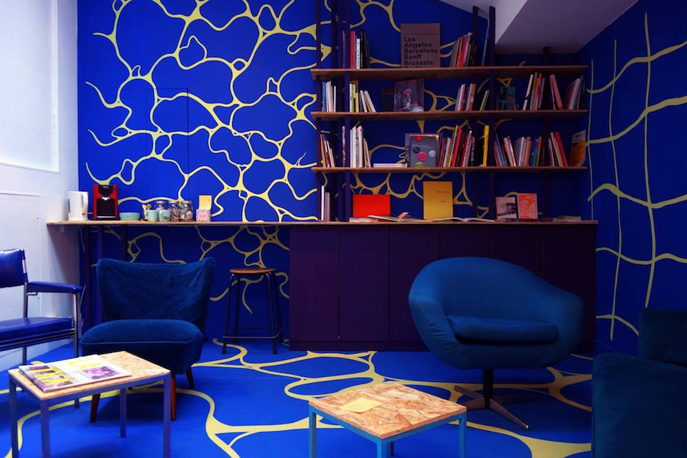 Le Salon bleu, CAC LA TRAVERSE, Centre d'art contemporain d'Alfortville