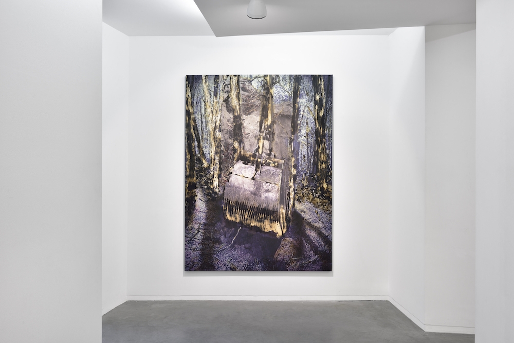 Vue de l’exposition Christine Barbe, Là-bas – Down There Galerie Eric Mouchet, du 27 janvier au 10 mars 2018 ©Rebecca Fanuele