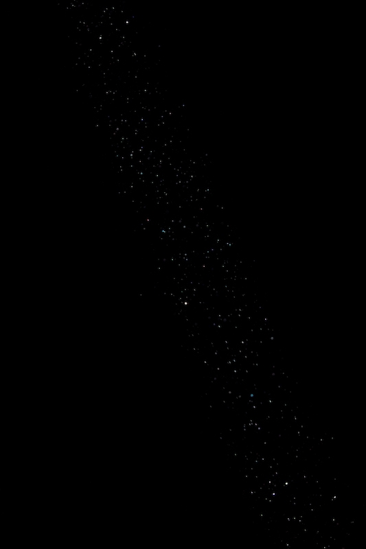 Capucine Vever, Songe poussiéreux (détail), 2018. Exposition "Une terre qu‘on ne voit jamais au même endroit, de jour comme de nuit ", Instants Chavirés, Montreuil.