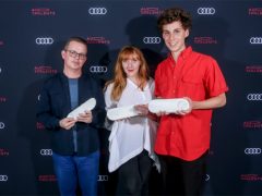 Marielle Chabal, Grégory Chatonsky et Léonard Martin, lauréats Audi talents 2018