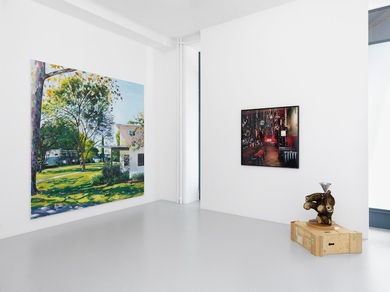 Vue d’exposition, « Look West, Young Man! » Galerie Xippas, Genève, Suisse, 2018 © Annik Wetter, Courtesy Galerie Xippas