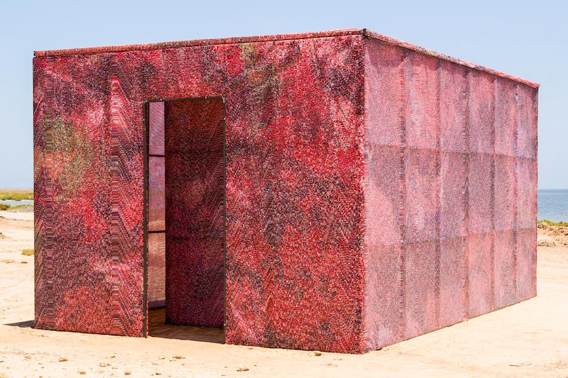 Mathieu Merlet Briand, #Red Screen Temple, Kerkennah01 Tunisie
