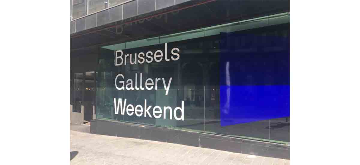 Brussels Gallery Weekend – Édition 2018