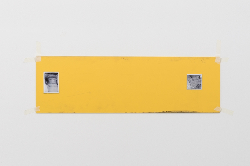 A Final Frame, 2017 encre sur PVC 17,5 x 78 cm photo : Marc Domage / L'ahah, Paris