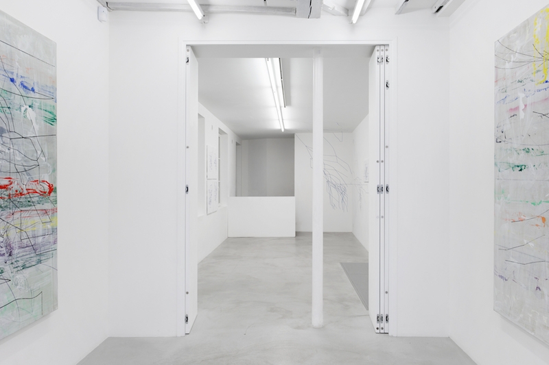 Vue d'exposition Laurent Ajina, Mind Matter, Galerie Bertrand Grimont Paris