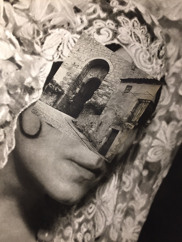 Guillaume Pelloux, Untitled, 2017 - Série Hidden Faces. Collage sur papier.