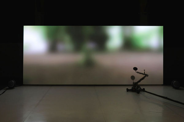 Thierry Fournier, Seul Richard, installation vidéo 2018. Courtesy artiste