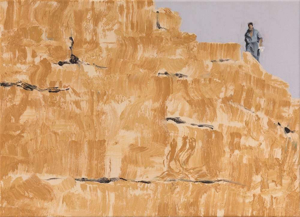 Marine Wallon, Pampilhosa, 2018. Huile sur toile, 40 x 55 cm. Courtesy artiste et Under Construction Gallery Photo Nicolas Brasseur