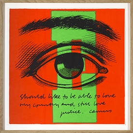 Sister Corita Kent, Eye Love, 1968 Collection 49 Nord 6 Est - Frac Lorraine, Metz (FR)