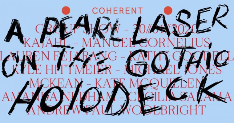 A PEARL LASER ON THE GOTHIC HOLODECK – 30/01 AU 29/02 – COHERENT BRUXELLES