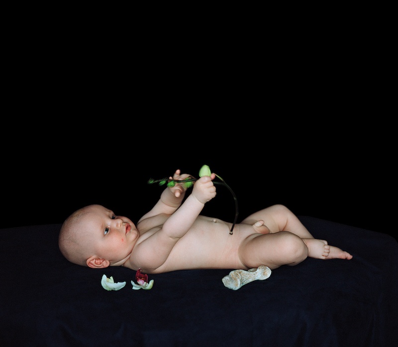Brigitte Lustenberger, The Infant (after Caravagio), Chromogenic print
