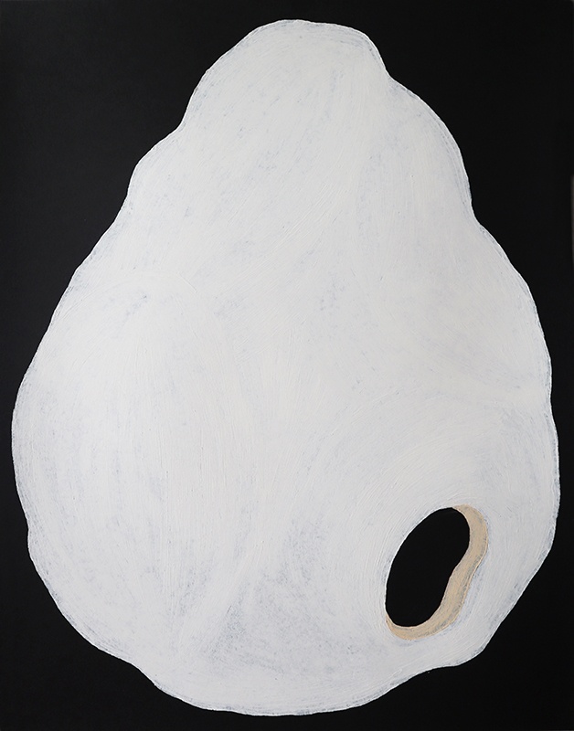 Elvira Voynarovska, L’Anatomie des cavernes, pastels à l’huile sur papier, 50x65cm