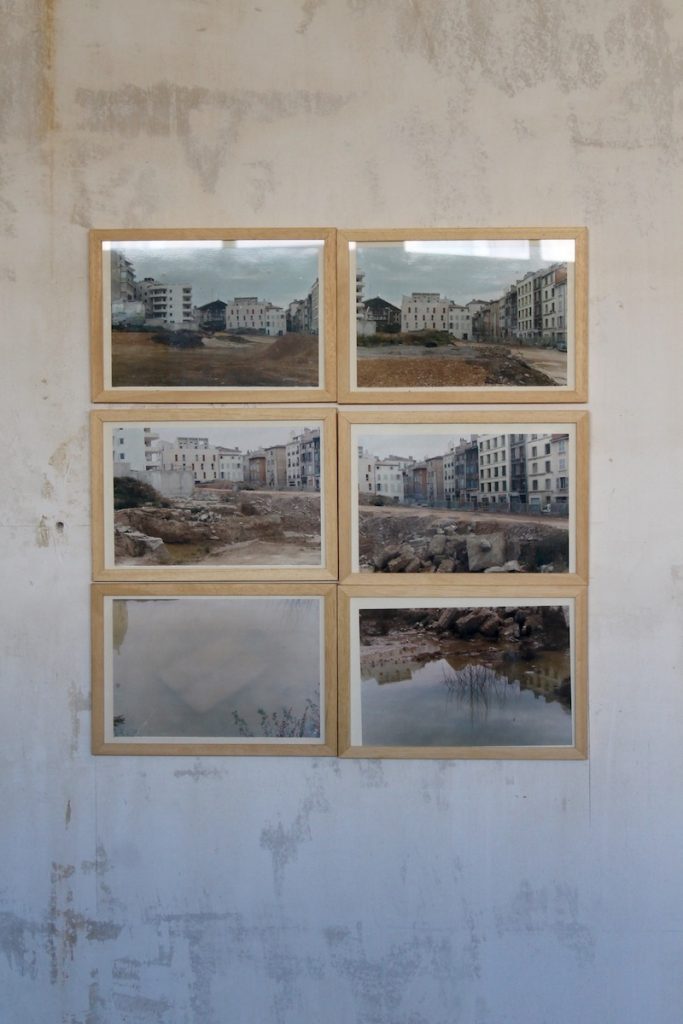 Vue “GISANTS”, une exposition de Pierre Louapre, toit-terrasse de Coco Velten, Marseille