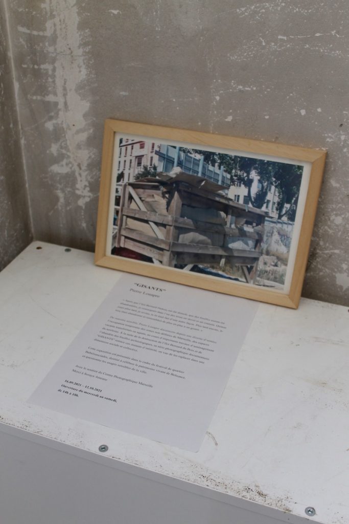 Vue “GISANTS”, une exposition de Pierre Louapre, toit-terrasse de Coco Velten, Marseille