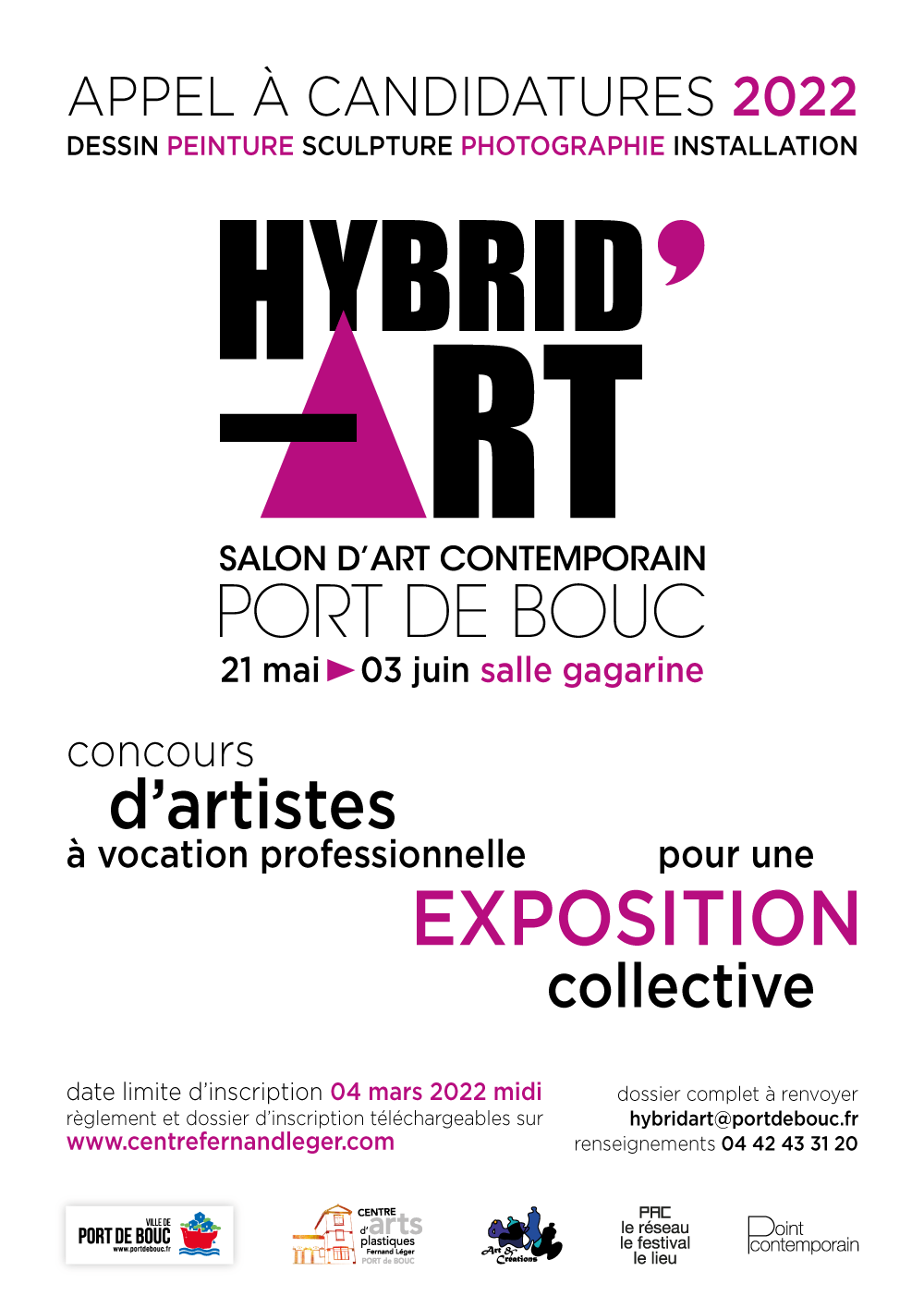 APPEL À CANDIDATURE HYBRID’ART 2022