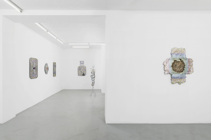 Vue de Firmament, exposition personnelle de Jean-Baptiste Janisset, jusqu'au 16 avril 2022, Galerie Alain Gutharc, Paris - Photo Aurélien Mole