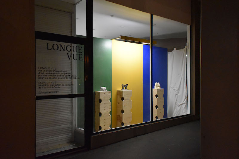 Vue d'exposition Luron, lascar, loustic, Espace Longue vue, l'Île-Saint-Denis