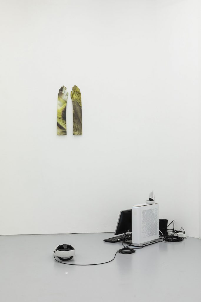 Vue exposition personnelle de Marie Lelouche, Unforeseen Spaces Galerie Alberta Pane, Paris