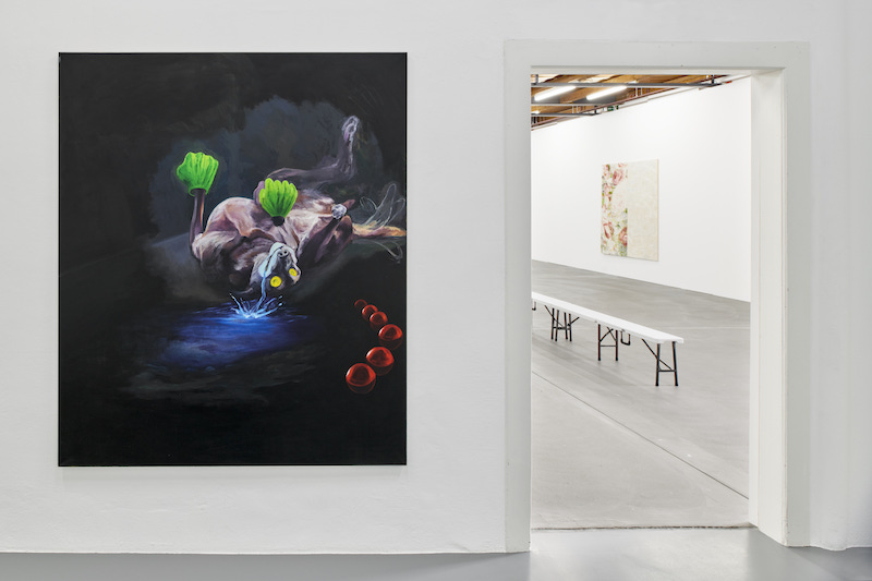 Jasmine Gregory, Loosy Luicy Apple Juice, 2021. Photo Guillaume Python, Courtesy Kunsthalle Friart Fribourg