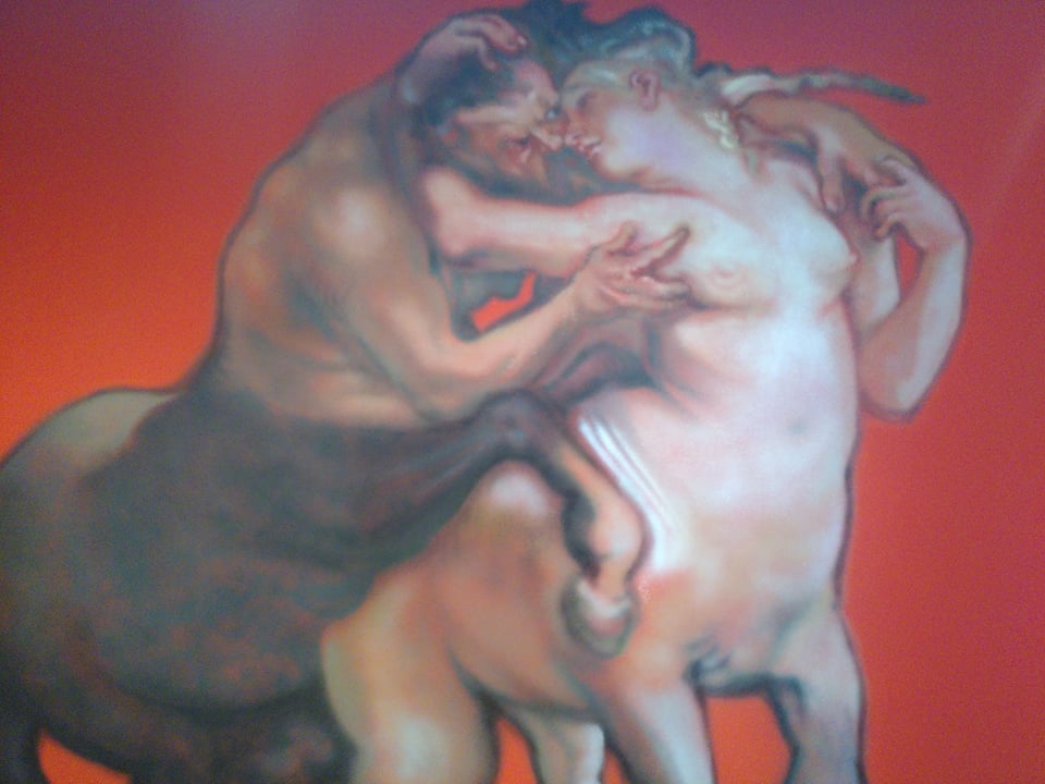 Andrea Ravo Mattoni Les Amours des centaures d’après Rubens
