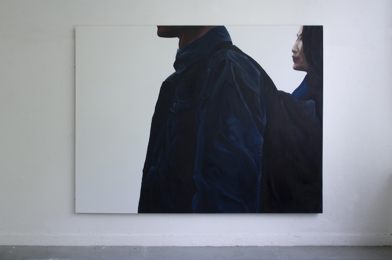 Axel Roy, Extrait 063, 2021. Huile et acrylique sur toile, 200 x 260 cm. Courtesy artiste et H gallery Paris