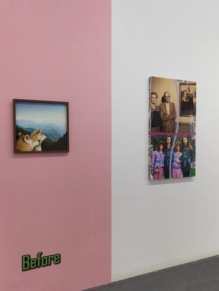 Vue d'exposition Mazaccio & Drowilal, Laisse à désirer, CACN - Centre d’Art Contemporain de Nîmes Photo F. Deladerrière, 2022