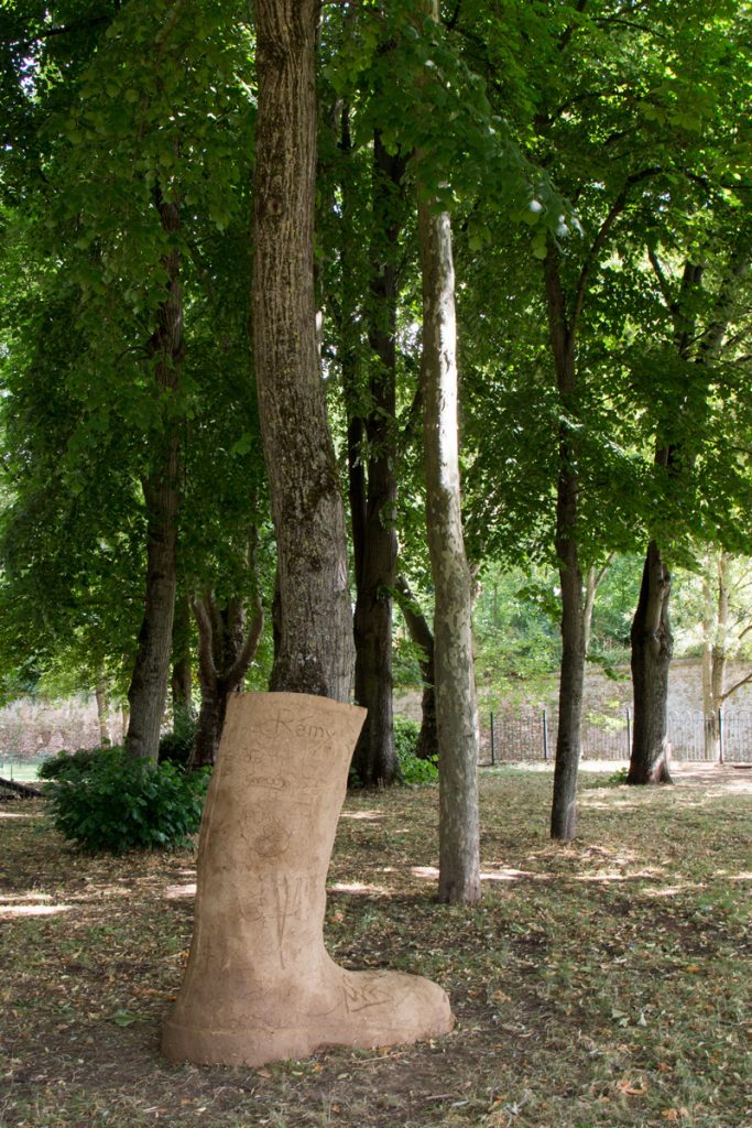 Le pied au sec, Estelle Chrétien & Miguel Costa, Parc Wilson de Thionville © Adagp, Paris, 2022 