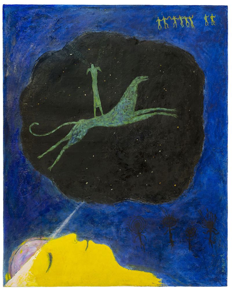 Sergey Maslov, Dream 3, de la série Declaration of Love, 1989 © Collection M HKA Museum of Contemporary Art Antwerp, crédit photo © Courtesy de l'artiste