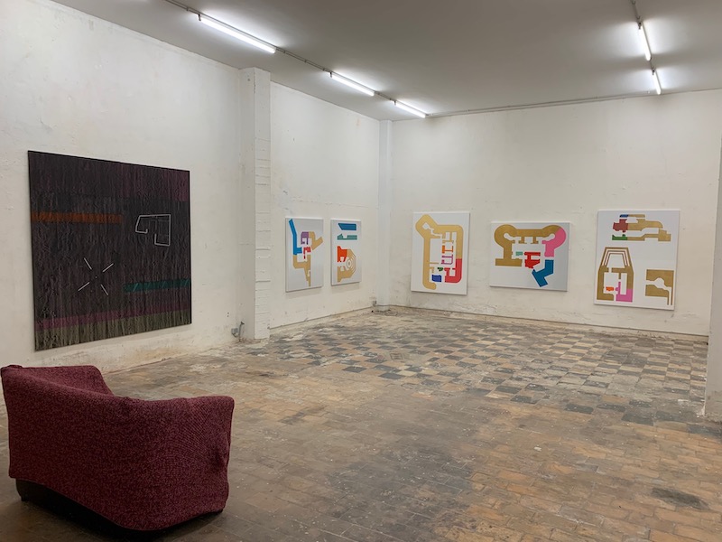 Exposition collective " La peinture abstraite est-elle militaire guerrière ?" - Bernier, Lippens - L'atelier, Rue Vanderstichelen 44, 1080 Bruxelles