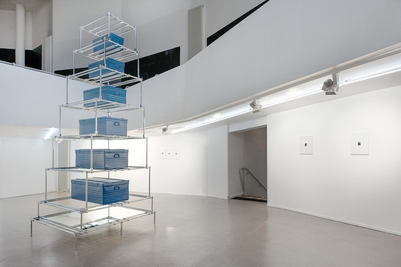 Antoine Duchenet, Jacob's ladder [INTARSIA V], 2023 & Instax series, 2020 – 2023. Photographie Mathieu Lion