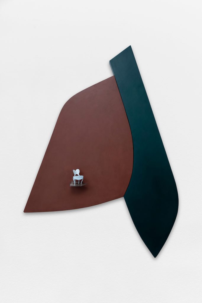 Autunno,
Doriana Chiarini, 2010, Legno, gesso, tempera, metallo, carta, 
15,6 x 8,5 cm (6 x 3 1/2 in.)