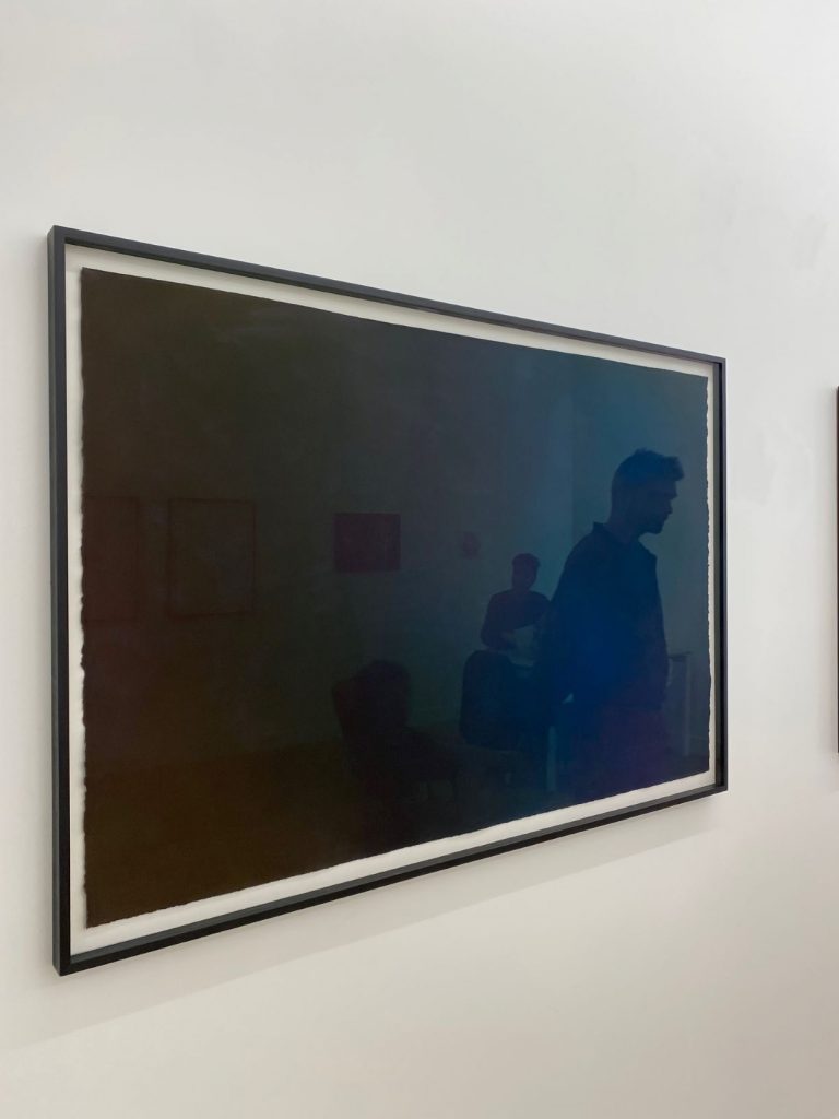 Vue exposition Au seuil de l'ombre - Galerie Henri Chartier, Lyon - Amy Hilton - Photo Valérie Toubas