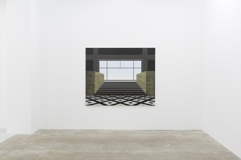 HENRIK SAMUELSSON Refugium (I), 2018-2020 acrylique et huile sur toile 150 x 180 cm
