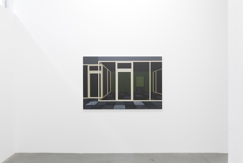 HENRIK SAMUELSSON Elsewhere, 2022 acrylique et huile sur toile 100 x 150 cm