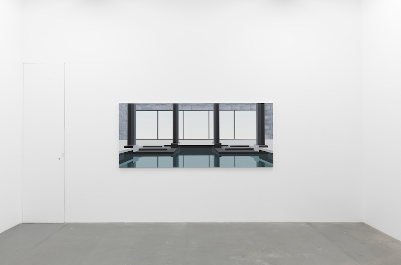 HENRIK SAMUELSSON Untold, 2022-2023 acrylique et huile sur toile 100 x 240 cm