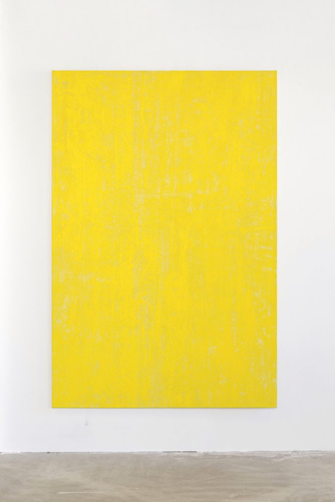 Anne Commet, De la douceur des branches, 2020, acrylique sur toile, 195 x 130 cm