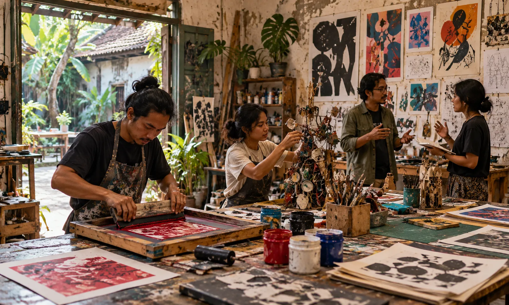 Ruang alternatif dan kolektif seni nadi lain ekosistem seni rupa