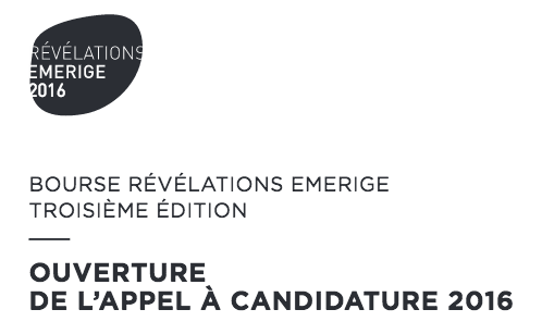 Bourse révélation Emerige 2016