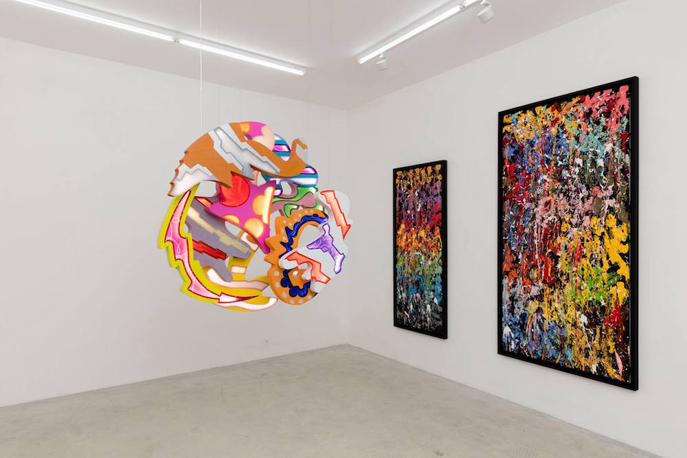 JonOne – Fire on Water – Galerie Rabouan Moussion