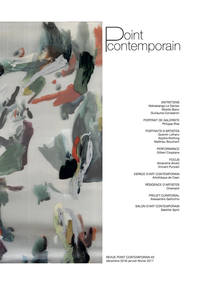 [REVUE] Point contemporain #3 – Dec – Janv – Fev 2017