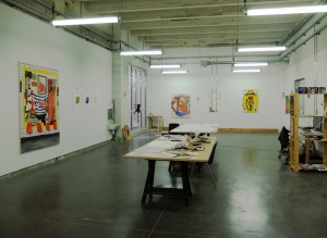 Elvire Caillon - Vue d'atelier - Résidence Astérides Marseille