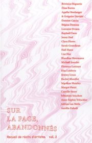 [LIVRES⎮ANTHOLOGIE] SUR LA PAGE, ABANDONNÉS (Recueil de récits d’artistes) volume 2