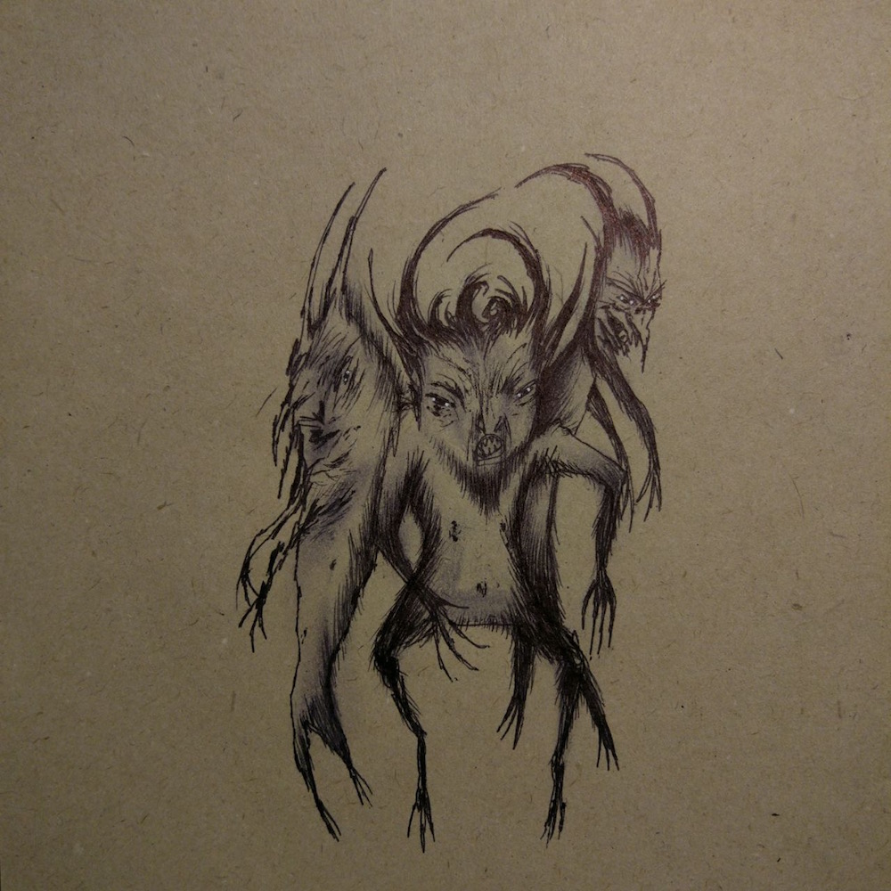 PEYBAK Sans Titre 2018 Encre sur papier 16 x 15 cm Courtesy Galerie GP & N Vallois, Paris