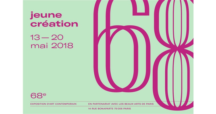 Artistes sélectionnés pour participer à la 68e édition de Jeune Création