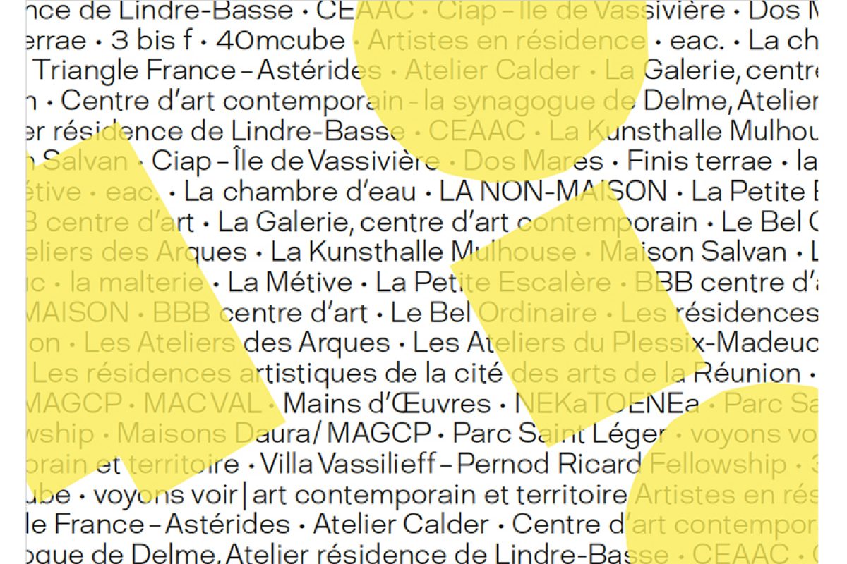 Arts en résidence – Réseau national