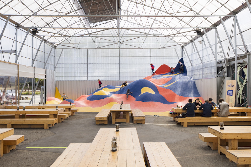 La Colline, Appelle-moi Papa, la Cantine du Voyage, le Voyage à Nantes 2018 © Philippe Piron / LVAN