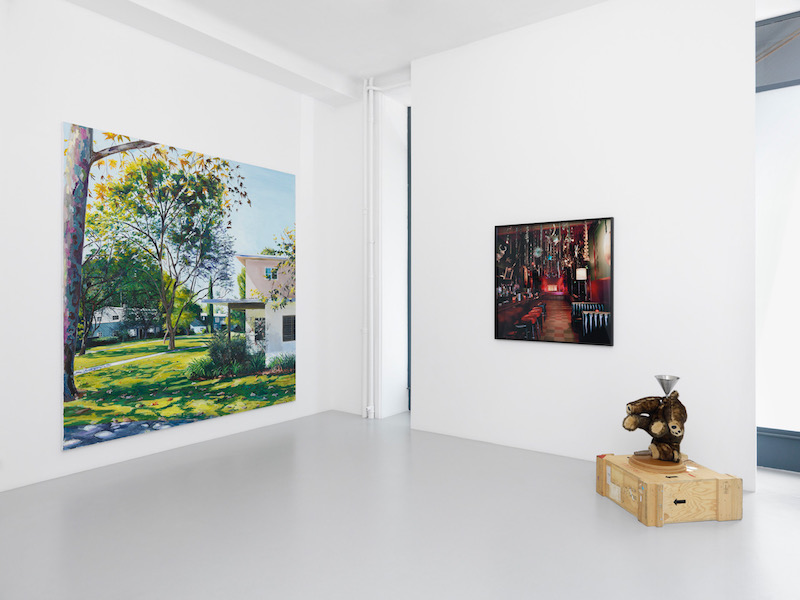 Vue d’exposition, « Look West, Young Man! » Galerie Xippas, Genève, Suisse, 2018 © Annik Wetter, Courtesy Galerie Xippas
